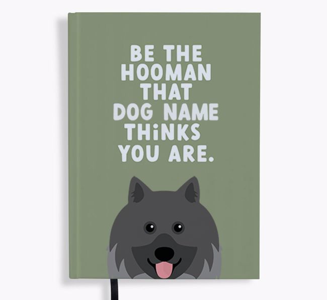 Be The Hooman: Personalised {breedFullName} Notebook